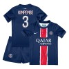 Maglia ufficiale Paris Saint Germain Presnel Kimpembe 3 Casa 2024-25 per Bambino